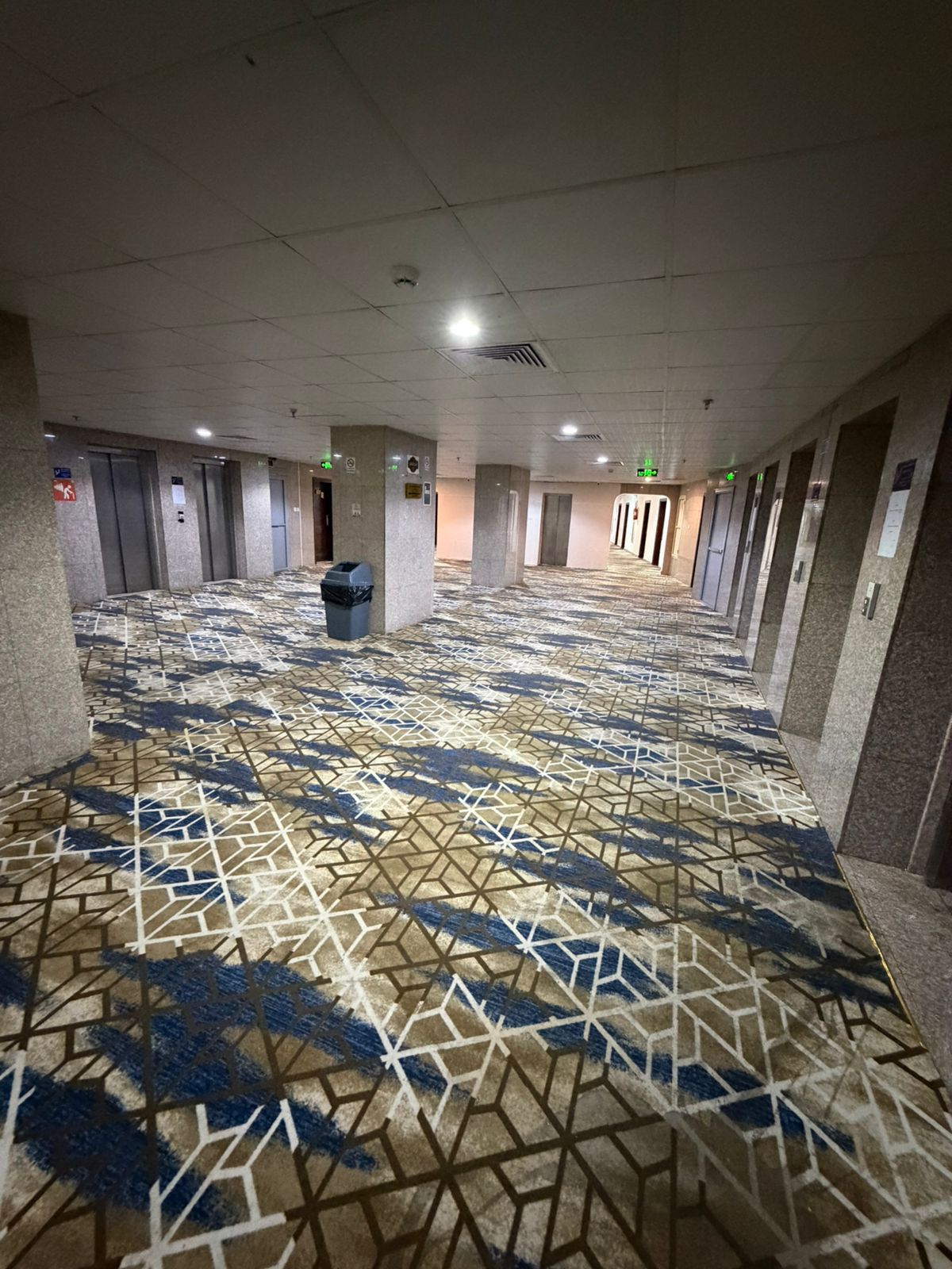 Hotel Corridor & Elevator Foyer